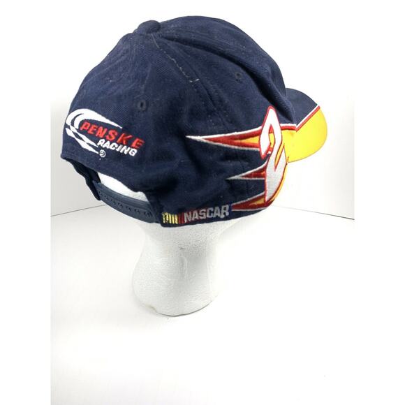 Rusty Wallace NASCAR Chase Hat Miller Lite #2 Penske Racing Snap Back Cap - Picture 4 of 5